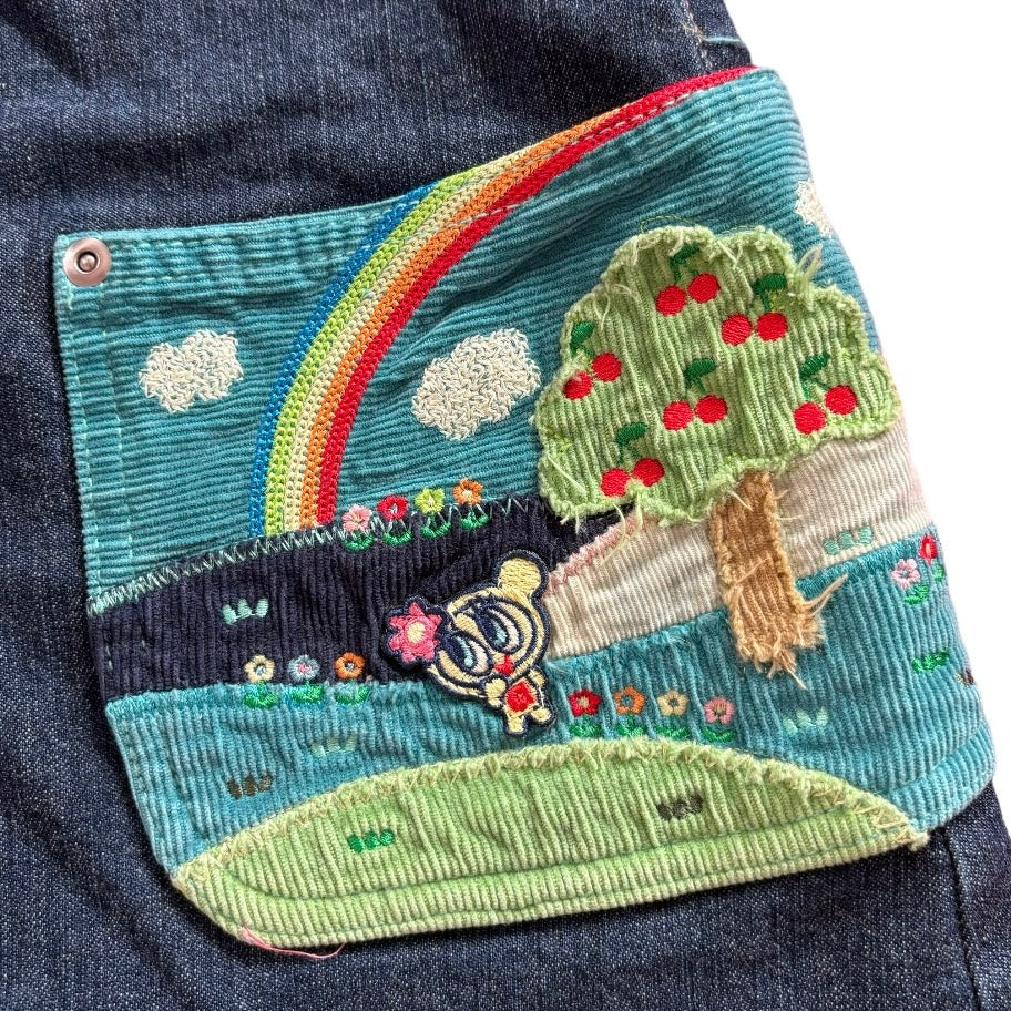 ANGEL BLUE Denim Skirt