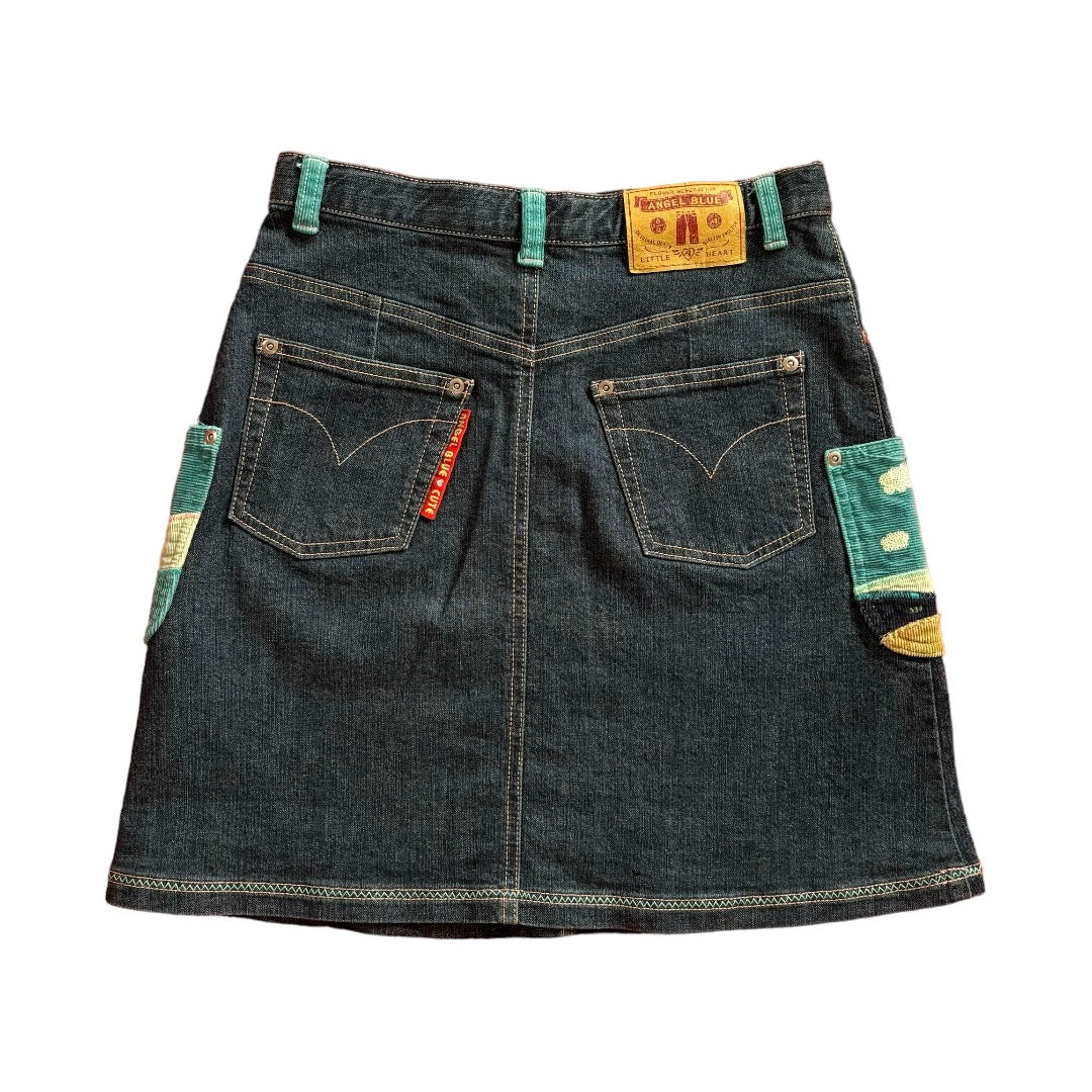 ANGEL BLUE Denim Skirt