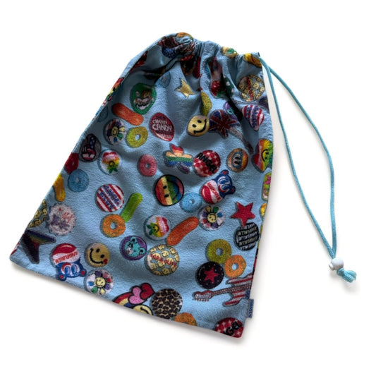 ANGEL BLUE Flannel Bag