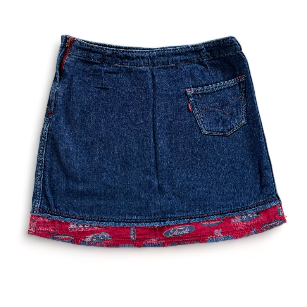 90s HYSTERIC GLAMOUR Denim Mini Skirt