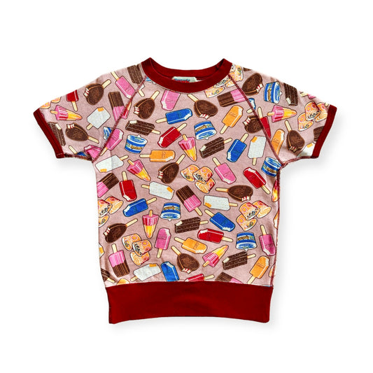 90s HYSTERIC GLAMOUR Short sleeve sweatshirt