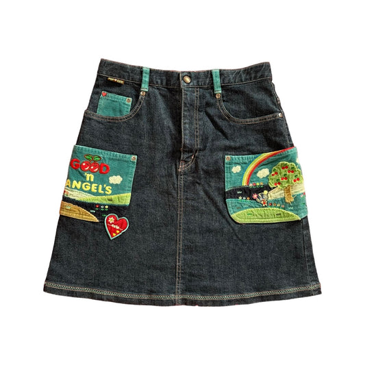 ANGEL BLUE Denim Skirt