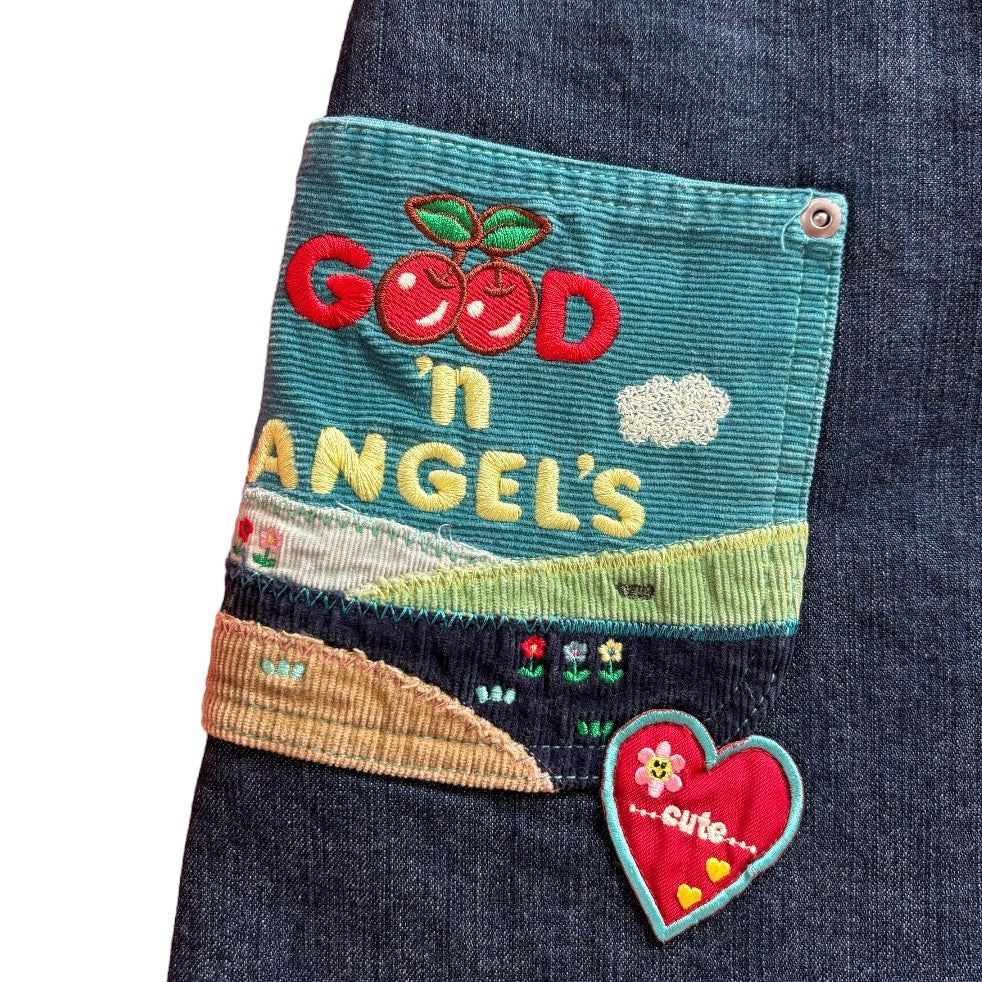ANGEL BLUE Denim Skirt