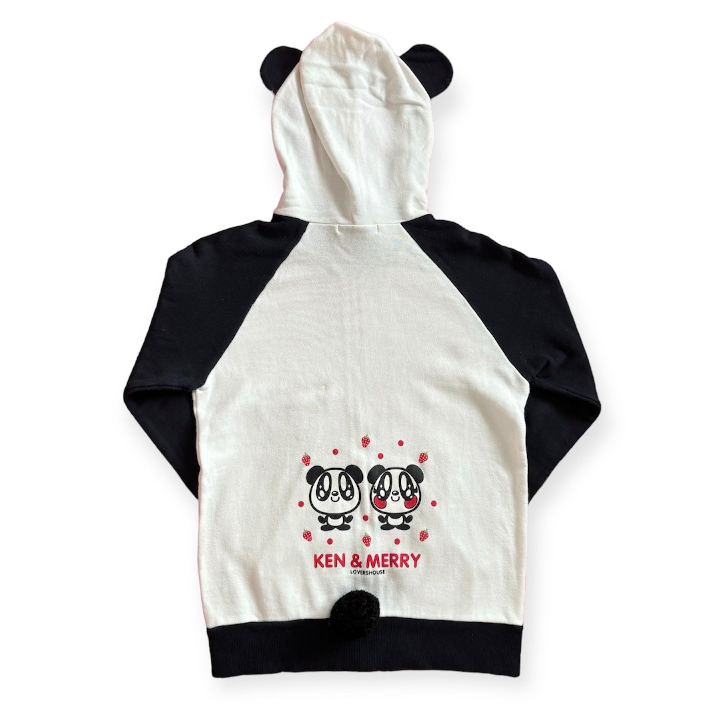LOVERS HOUSE Panda Zip-up Hoodie