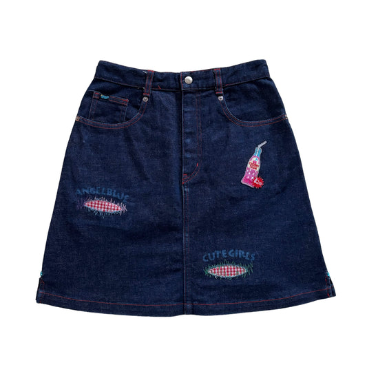 ANGEL BLUE Denim Skirt