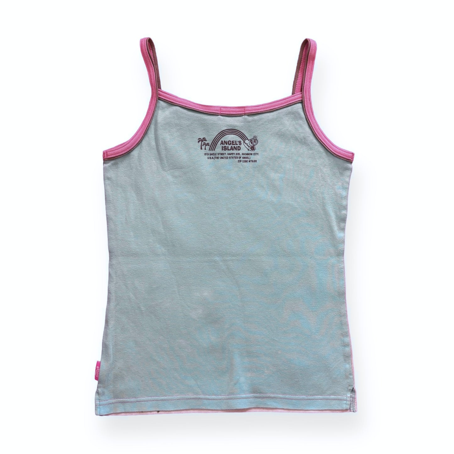 ANGEL BLUE Spaghetti Tank top