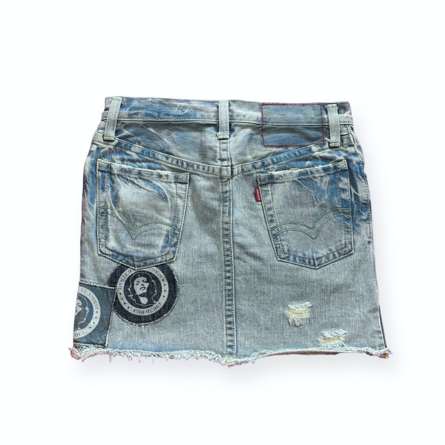 HYSTERIC GLAMOUR Denim Mini Skirt