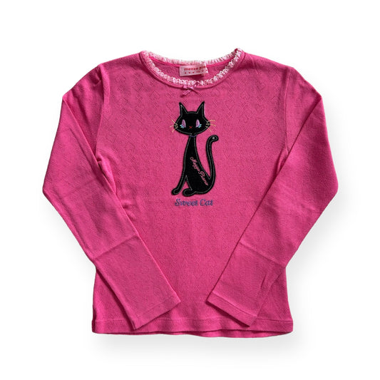 Mezzo Piano pointelle top